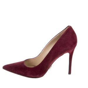 Michael Kors - Merlot Suede Flex High Pumps - Size 10
